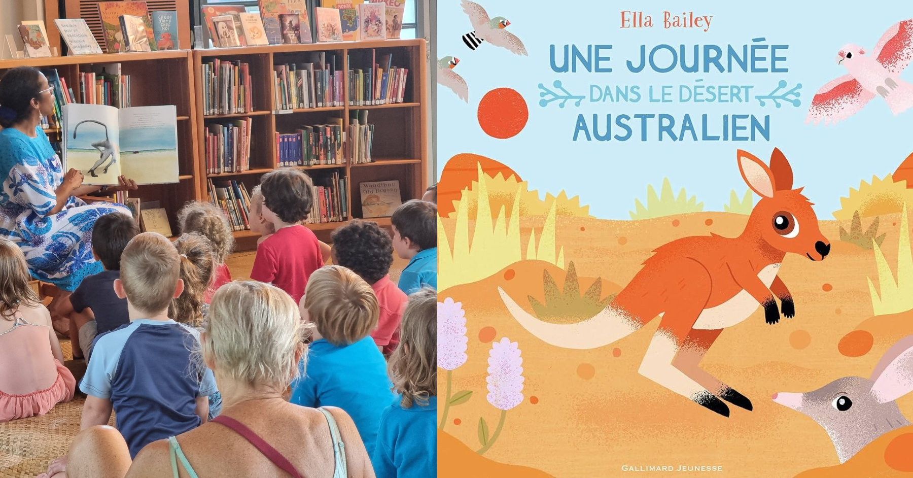 lecture de contes d'Océanie